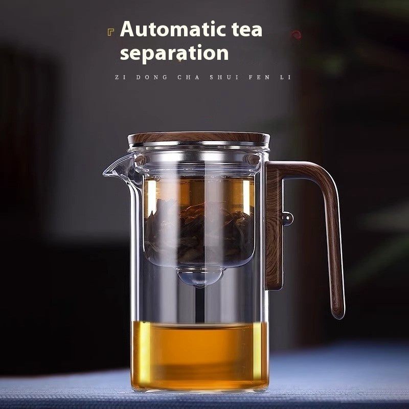 Infusor de Té Inteligente – Vidrio de Alta Calidad con Separación Magnética